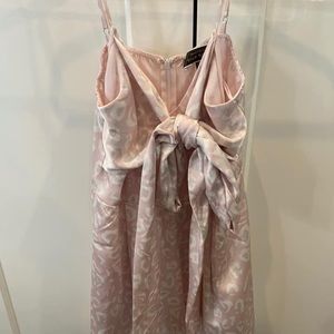 Light pink cheetah romper